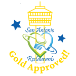 Gold Approved - gold window cling