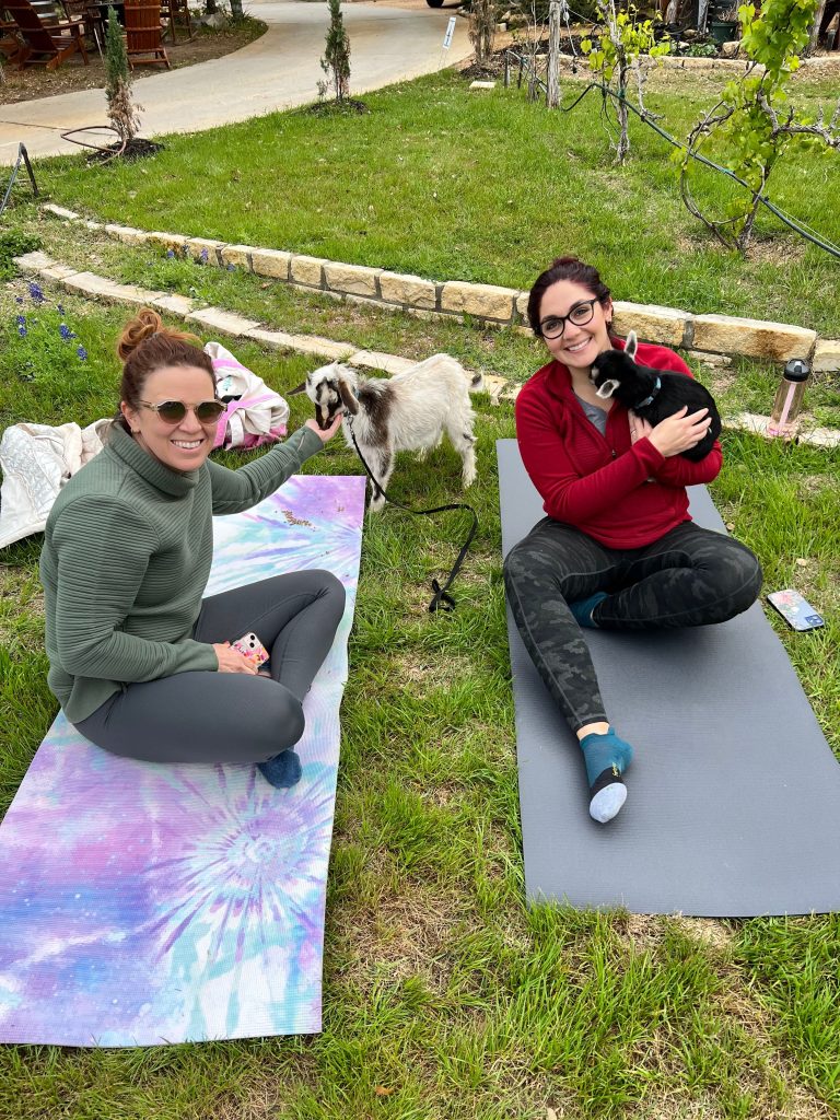 Goat Yoga & Mom-Osas